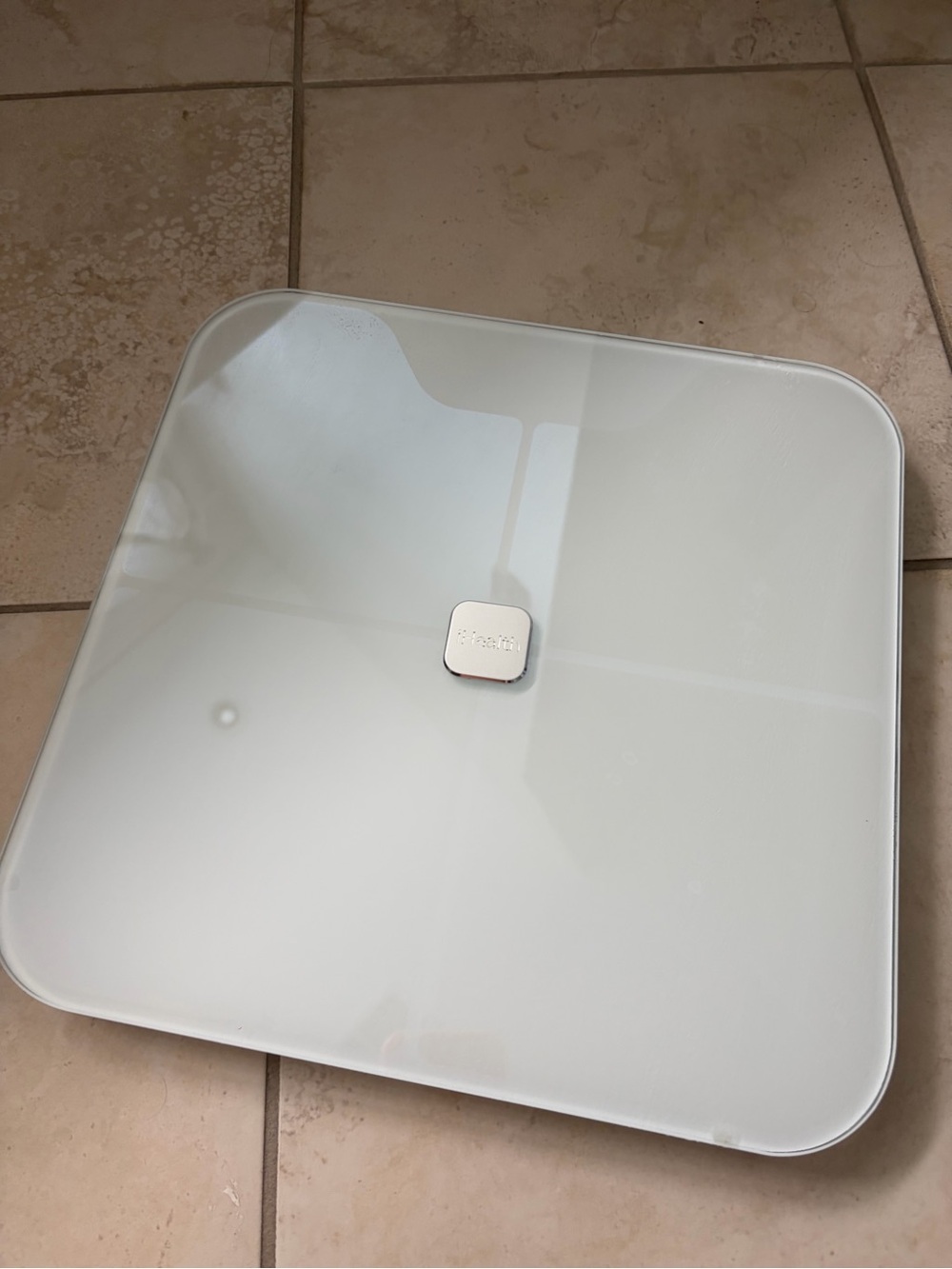 White Smart Body Scale